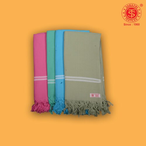 Honey Comb Pure Cotton Color Towel